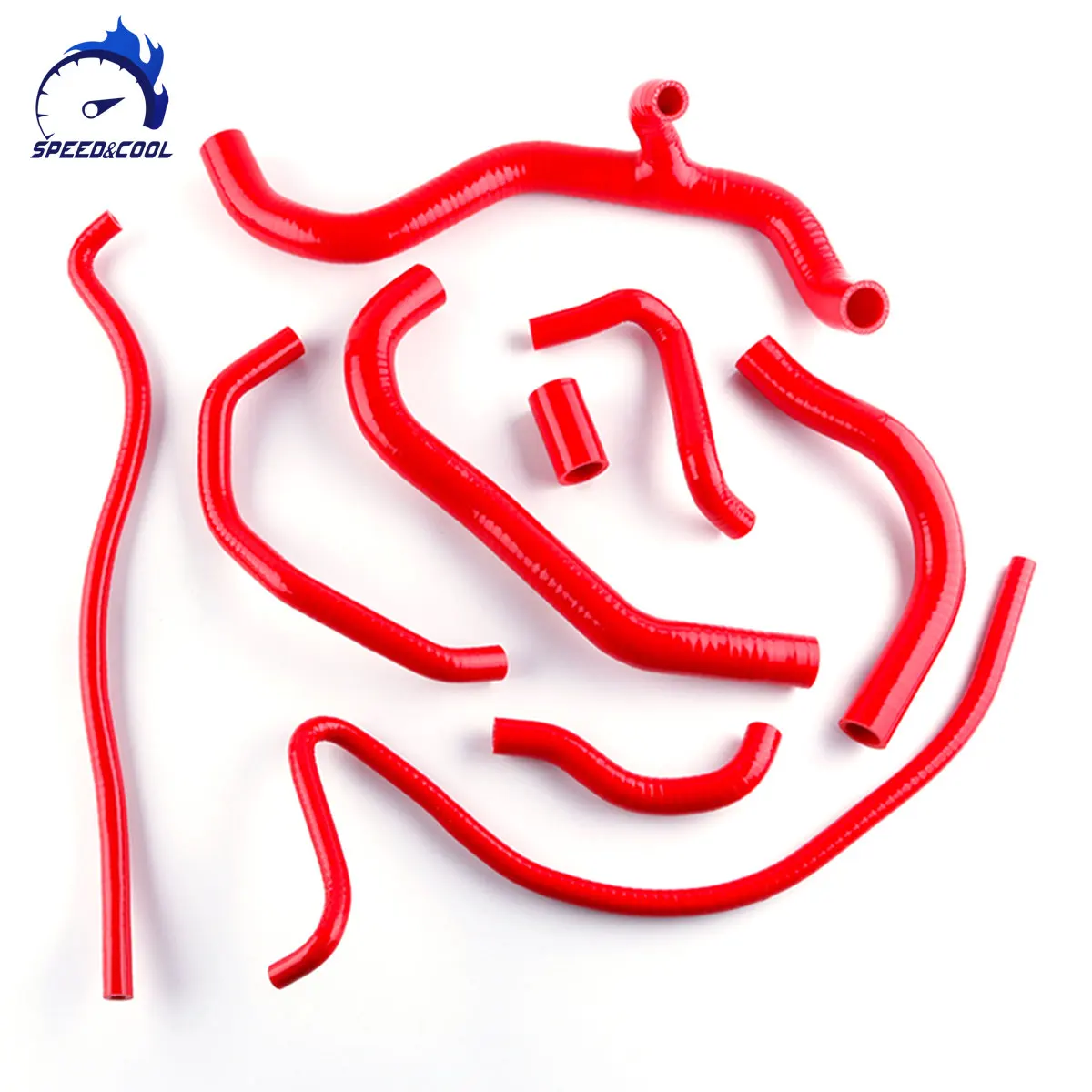 

SPEED&COOL Fit 2007-2019 Honda CBR600RR CBR 600 RR Motorcycle Silicone Radiator Coolant Tube Pipe Hose Kit