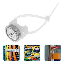 10 Pcs Magnetic Cable Holder Zip Ties Suction Cup Hook Wire Nylon Neodymium Mount