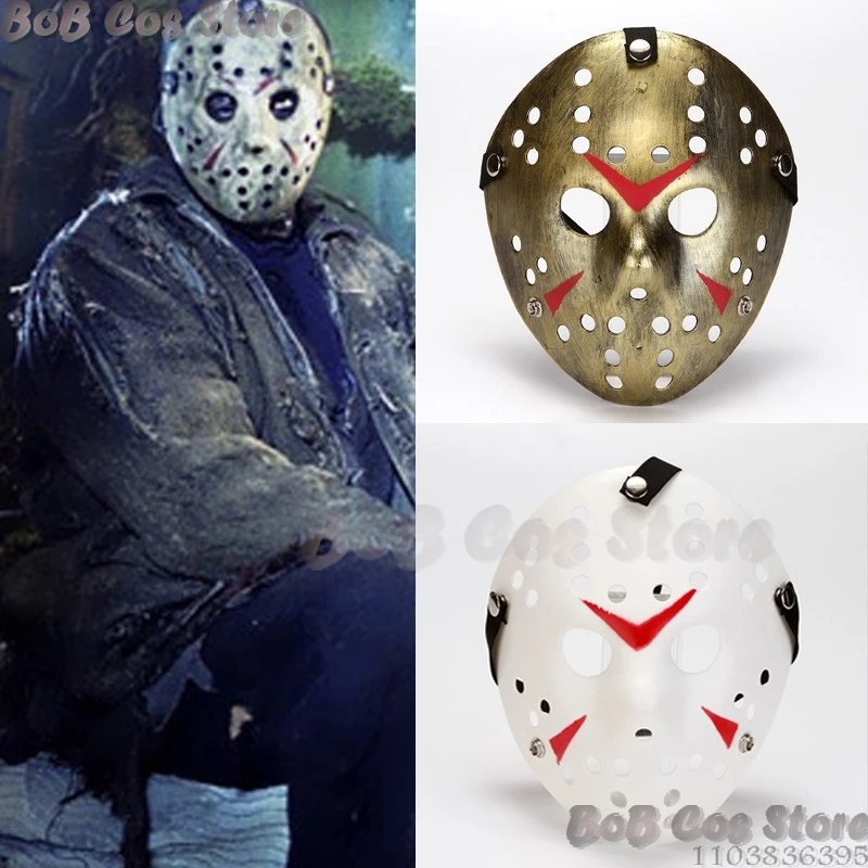 Scary Mask Jason Voorhees Freddy Movie Vs Jason Friday Cosplay Prop Man Mask Colorful Holloween Party Show Roleplay Horrible Set