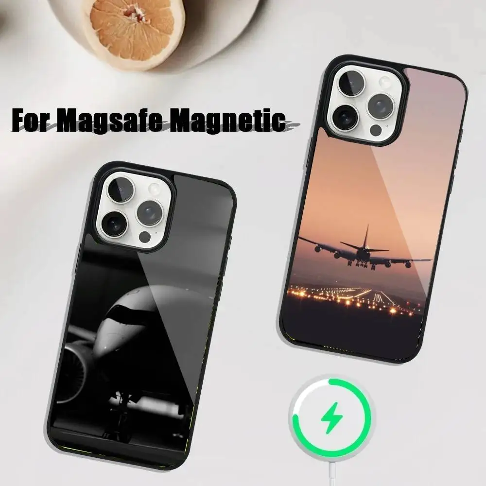 

Plane fly travel Phone Case For iPhone 16,15,14,13,12,11,Plus,Pro,Max Mini Magsafe Magnetic Wireless Charging