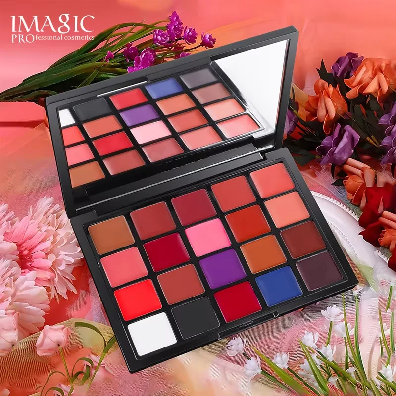 IMAGIC Professional Makeup LIPSTICK PALETTE  With Long-Lasting And Fashionable Color Richness Meeting Various Needs