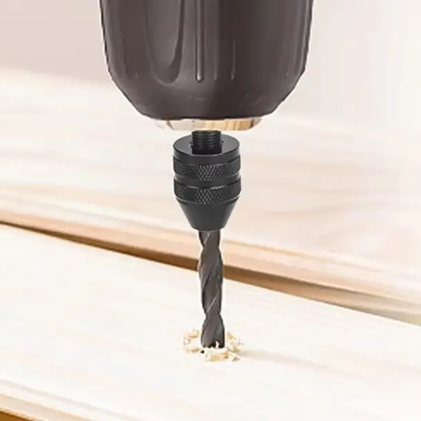 

3-х предметный сверлильный патрон, быстросменный адаптер, шестигранный хвостовик, 6,35 мм, конвертерный набор инструментов для угловой шлифовальной машины, электрическая дрель