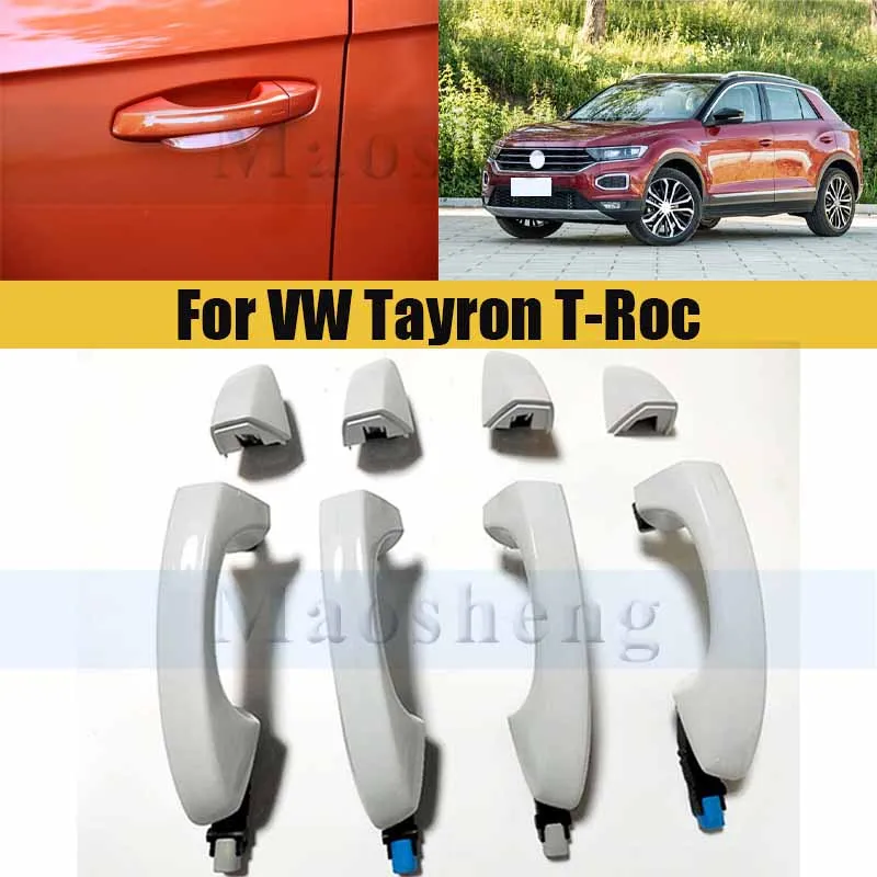 

Front Right Handle Door Handles Outside Handle For VW Tayron T-Roc Outside Door Handle Set Car Exterior