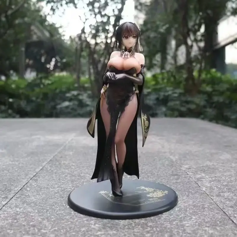 

Bilan Town Hainan Airlines Line Qiyuan Model Hand Made Birthday Gift Animation Anime Cheongsam Chassis Collection Model Ornament