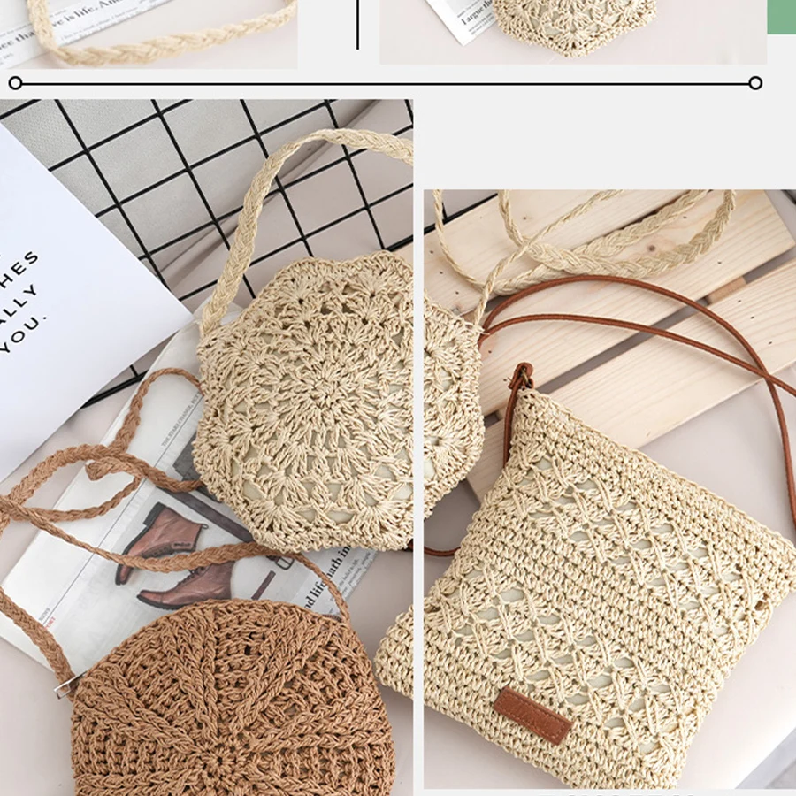 Runde Hohl Stroh Umhängetasche – Circle Round Bag Bewertung und Preis
