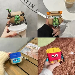 3D Cute Cartoon Case For Xiaomi Redmi Buds 4 Active Wireless Bluetooth Earphone Charging Shockproof Cover For Redmi Buds 4 5 Pro