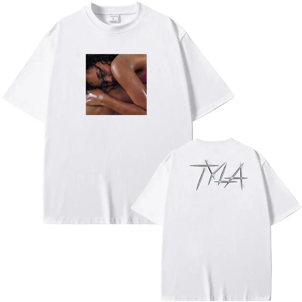 

Tyla - Bliss T-shirt Short Sleeve Gothic Punk Tee-shirt for SpringSummer Korean Style Harajuku Camiseta Hombre Retro Clothes