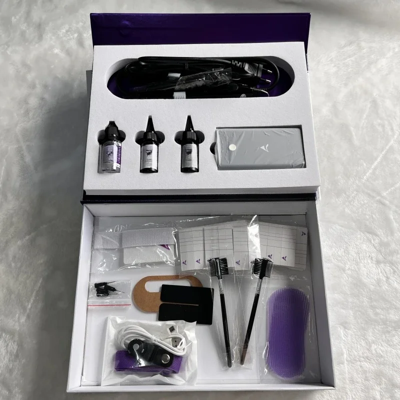 2024 hot new ultrasonic high technology Hair extension machine and resin glue set v light hair extension kit