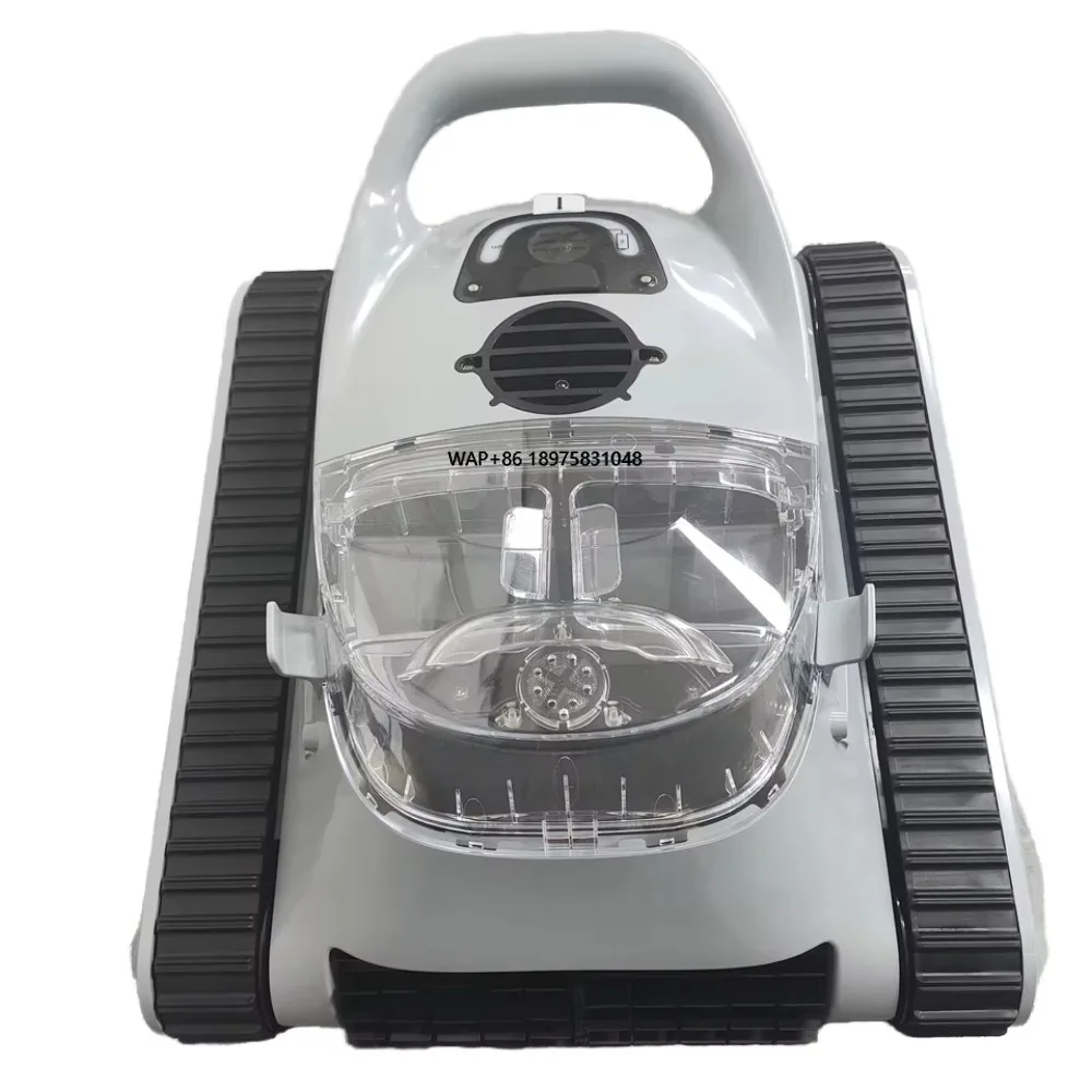 2024 Hot Sale Smart Navigation IP68 Waterproof Automatic Wireless Robotic Ground Inground Pool Wall Climbing Cleaner Suction