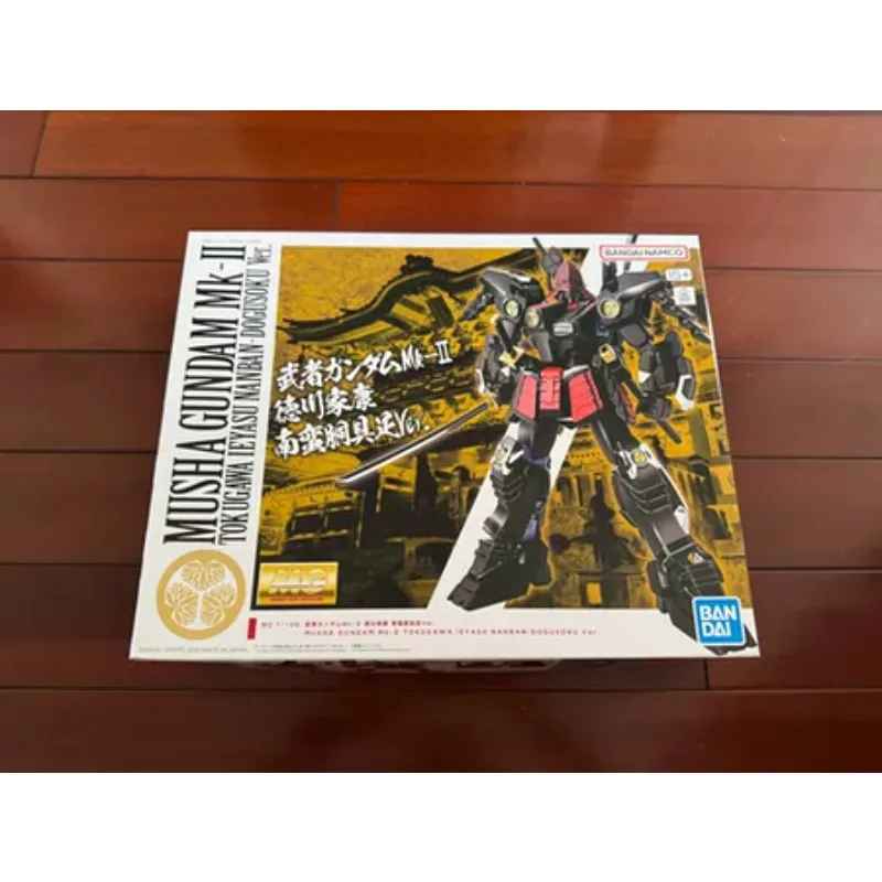 В наличии: Коллекционная сборная модель Bandai 1/100 MG MUSHA GUNDAM MK-II TOKUGAWA IEYASU NANBAN-DOGUSOKU, готова к отправке.
