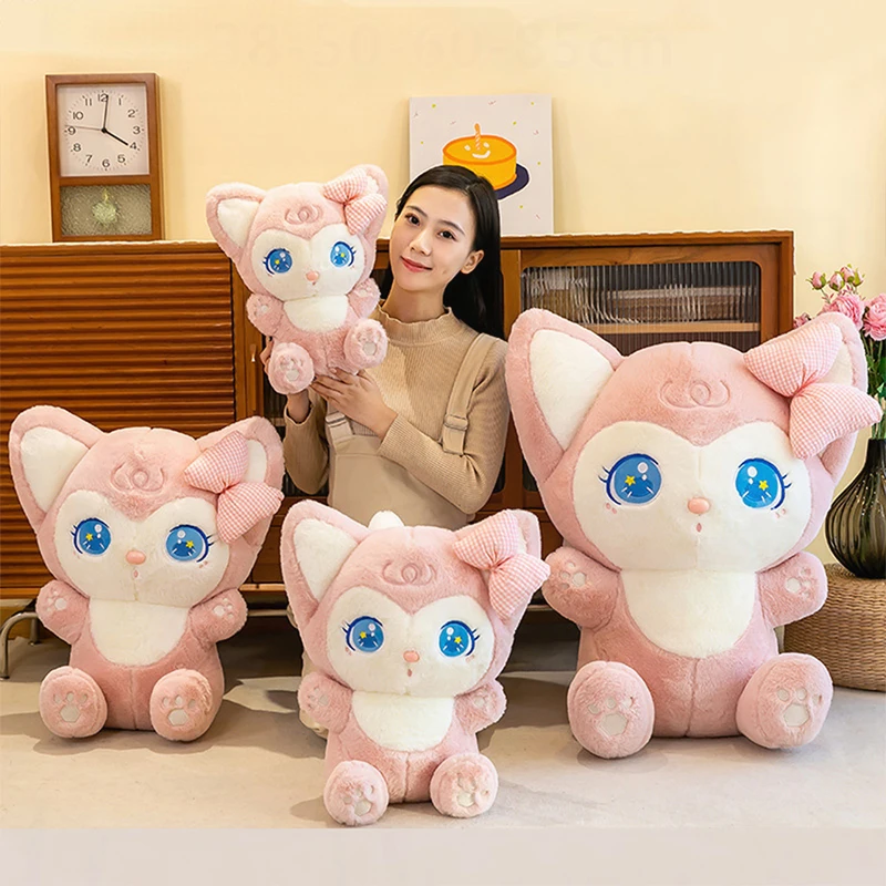 

Kawaii Fox Plush Toy Large Hug Pillow Cute Stuffed Animal Fox Doll for Kids Birthday Gift Christmas Present for Children