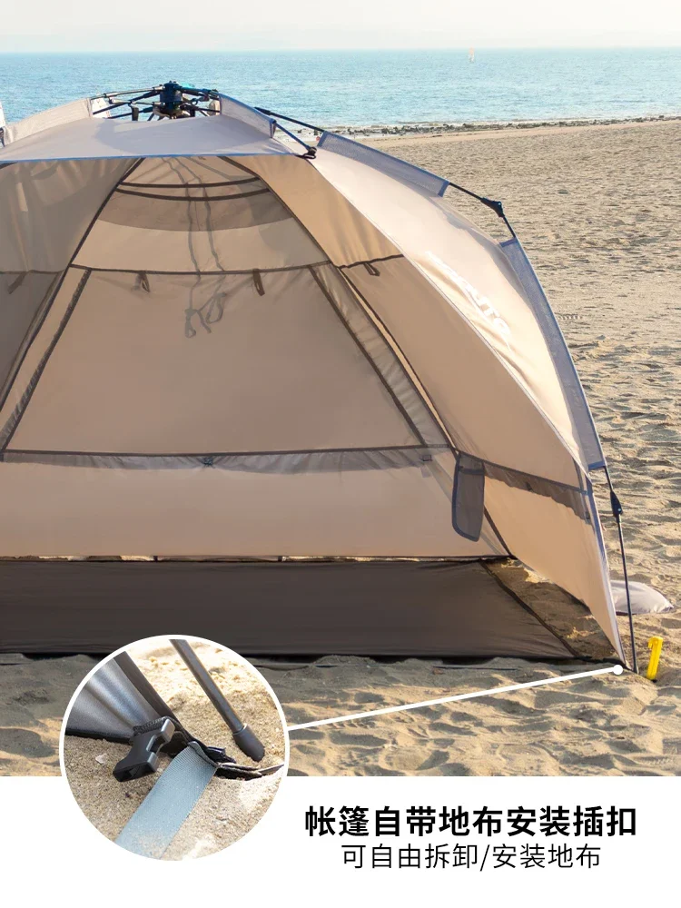 Outdoor tent fully automatic folding and quick opening