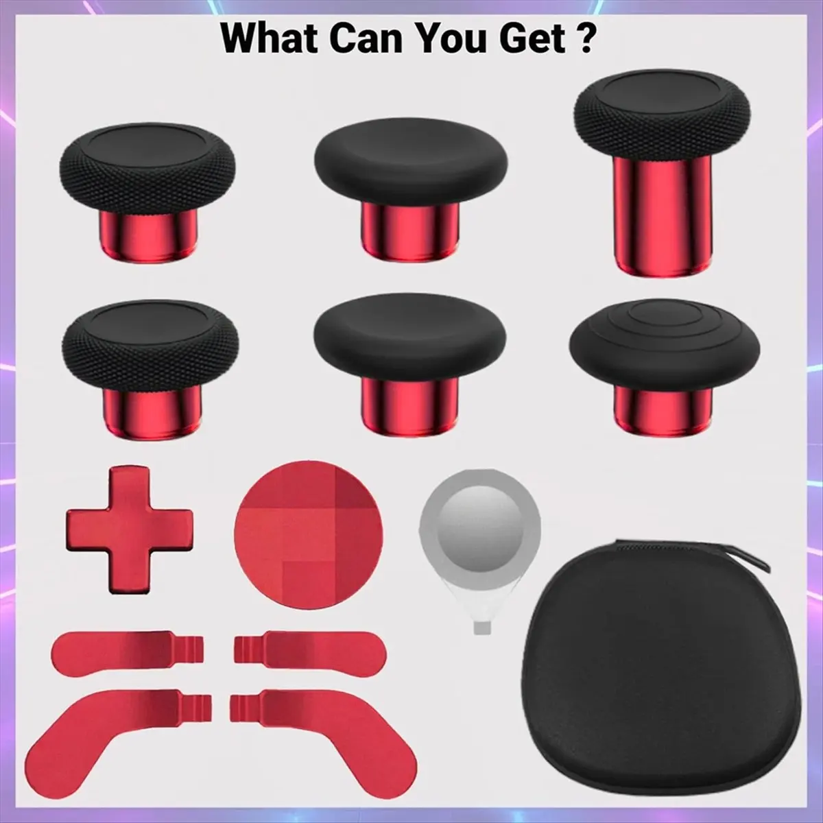 【ELEVATE LIFE】For Elite Series 2 Gaming Controller Accessories Kit with Thumbsticks,for Elite Series 2 Core