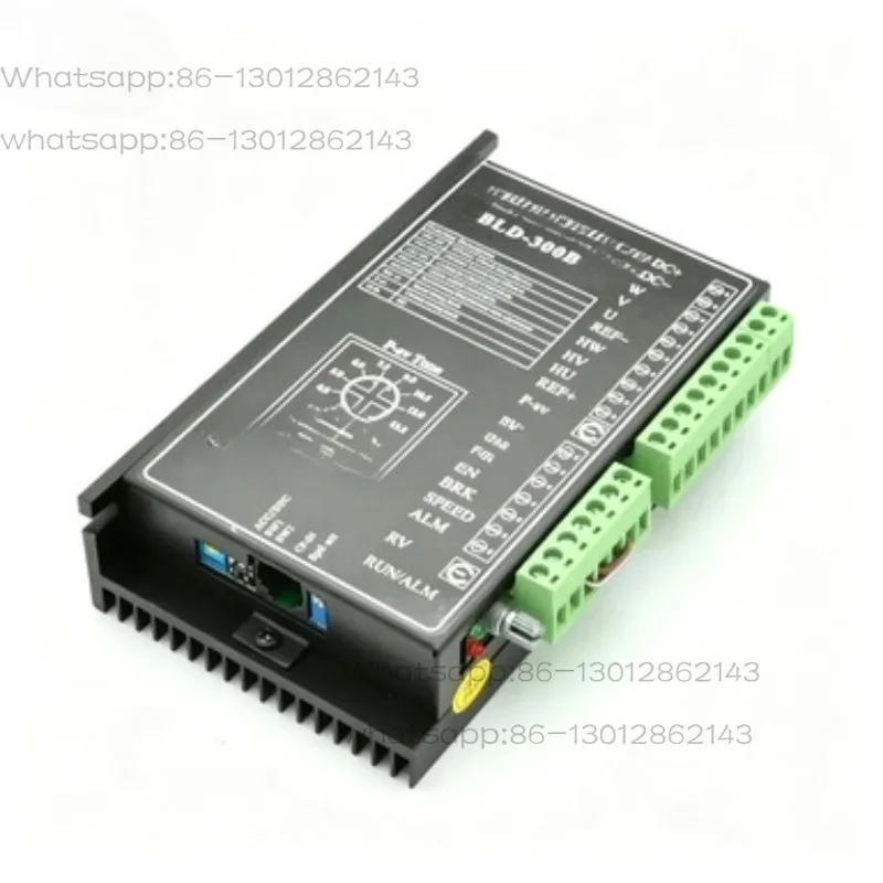 BLD-300B BLDC Motor Driver 300W 18-50VDC, Brushless DC Speed Controller with Potentiometer & Forward Reverse Switch