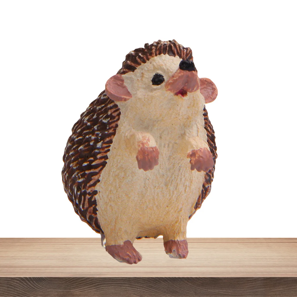 

Hedgehog Resin Lovely Decorative Craft Desktop Cake Baking Gardening Adornment Home Office Hedgehog Craft Cake Decor