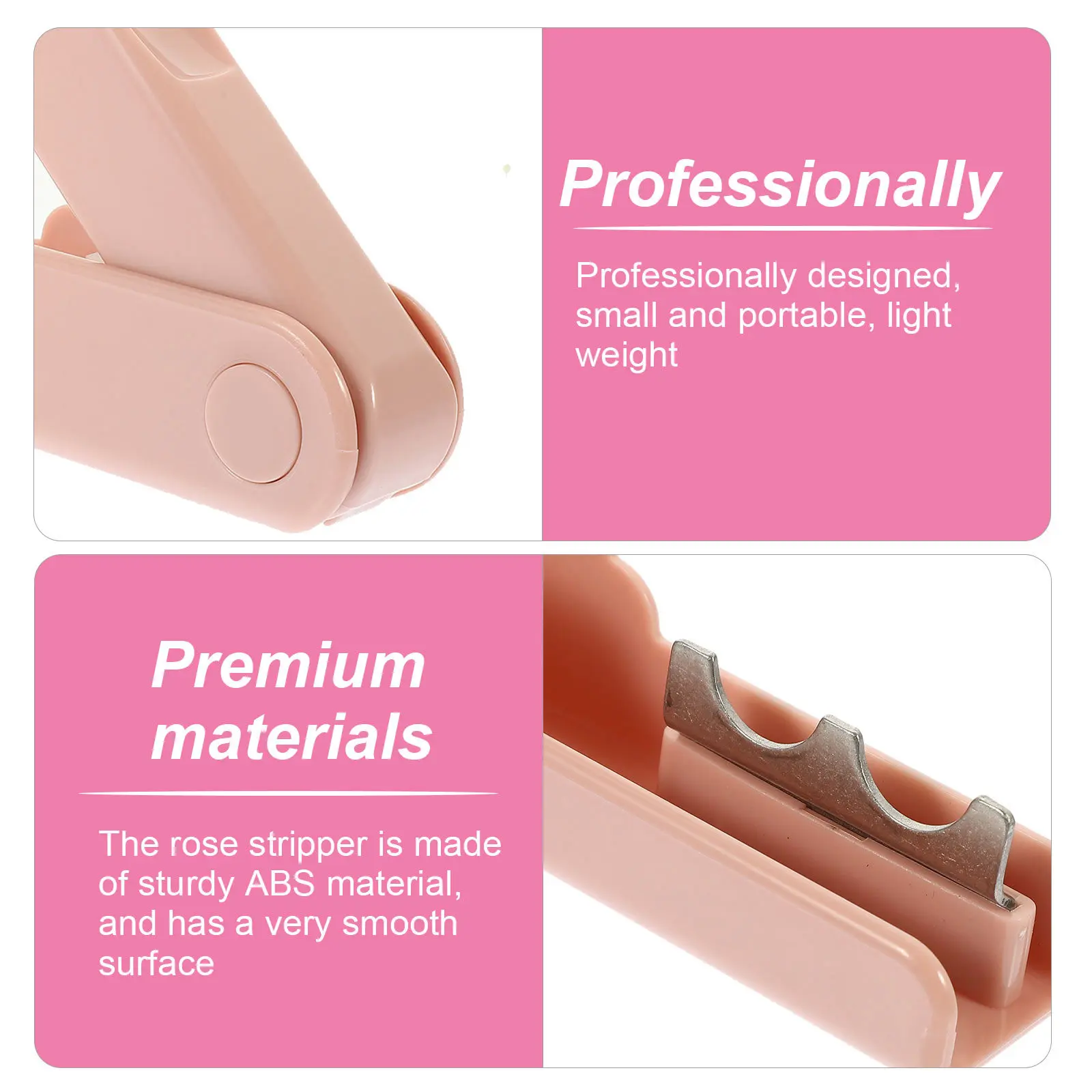 Efficient Rose Stem Thorn Remover Tool Removes Leaves in Seconds Safe Non Scratch Surface Perfect for Florists Families