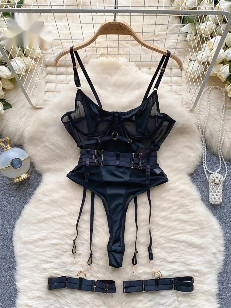 

Женское нижнее белье, эротические комбинезоны, модное прозрачное нижнее белье с открытой спиной, ночное белье, прозрачное сексуальное боди с вырезами