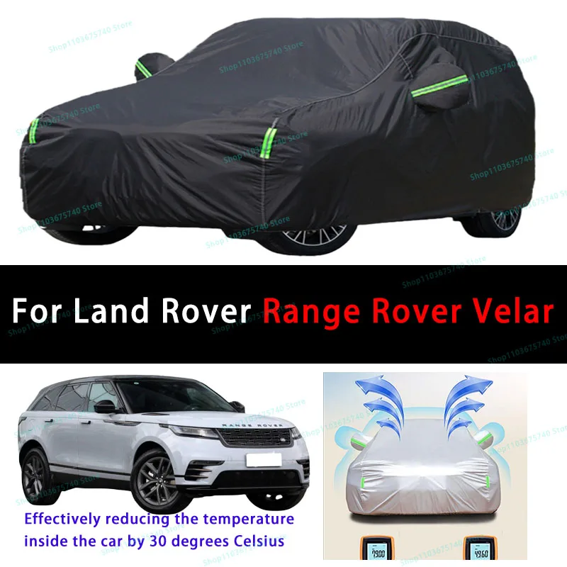 

For Land Rover Range Rover Velar Summer Full Car Covers Outdoor Sun uv Protection Dust Cooling Protective Auto Protective Cover