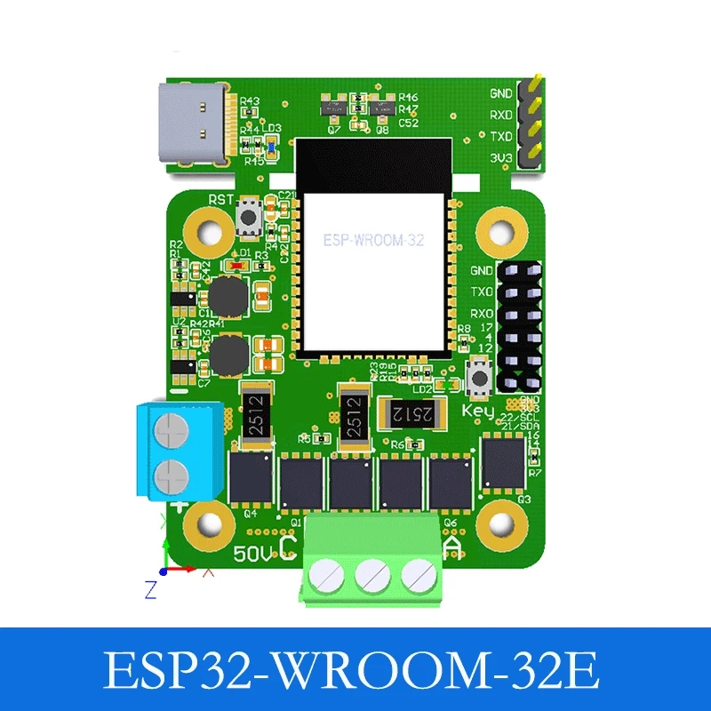 Esp32drive Simple-f-o-c High Power Drive Esp-now Tactile Control Dagor