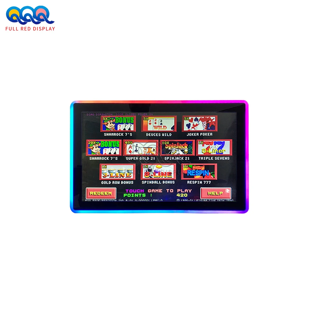 Customized 27 Inch Commercial Monitors Gaming Hall Touch Screen Game Machine 27 Inch Touch Screen Monitors