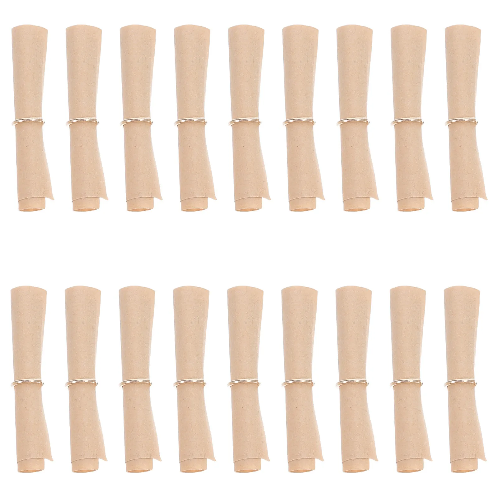 

200 шт. винтажных мини-свитков из крафт-бумаги для записей, для свадебных приглашений, бутылочек с пожеланиями, украшений для вечеринок, с возможностью письма