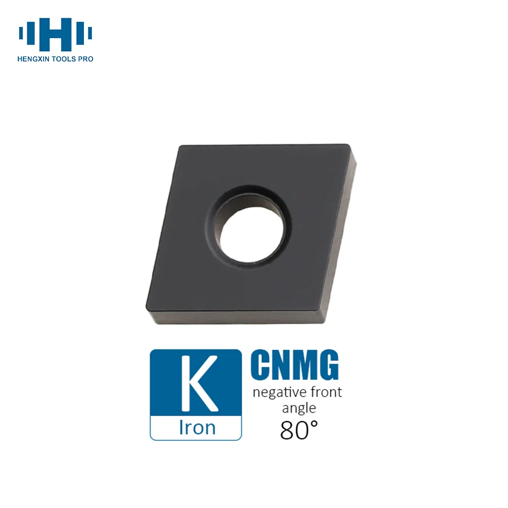 

HENGXIN Tungsten Carbide Inserts CNMG120404 CNMG120408 CNMG120412 10pcs External Turning Tools CNMG Iron CNC Lathe Cutting Tools