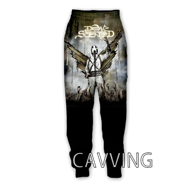 Pantalones de chándal deportivos con estampado 3D para correr, pantalón de chándal con estampado 3D de rocío perfumado, estilo informal, novedad