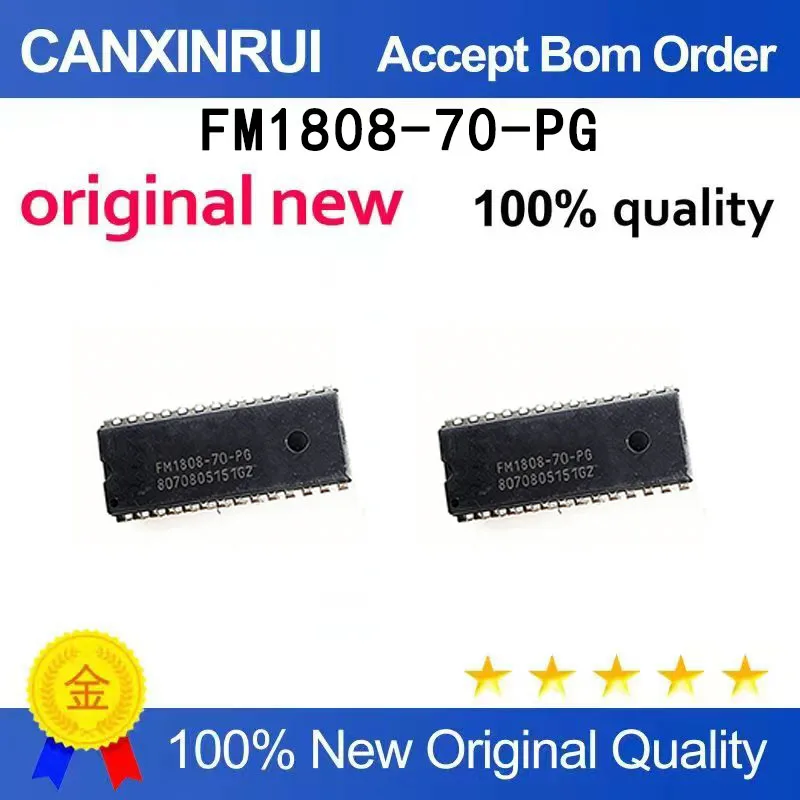 

(5-100 PCS) Brand new original FM1808-70-PG direct insertion DIP-28 memory chip IC