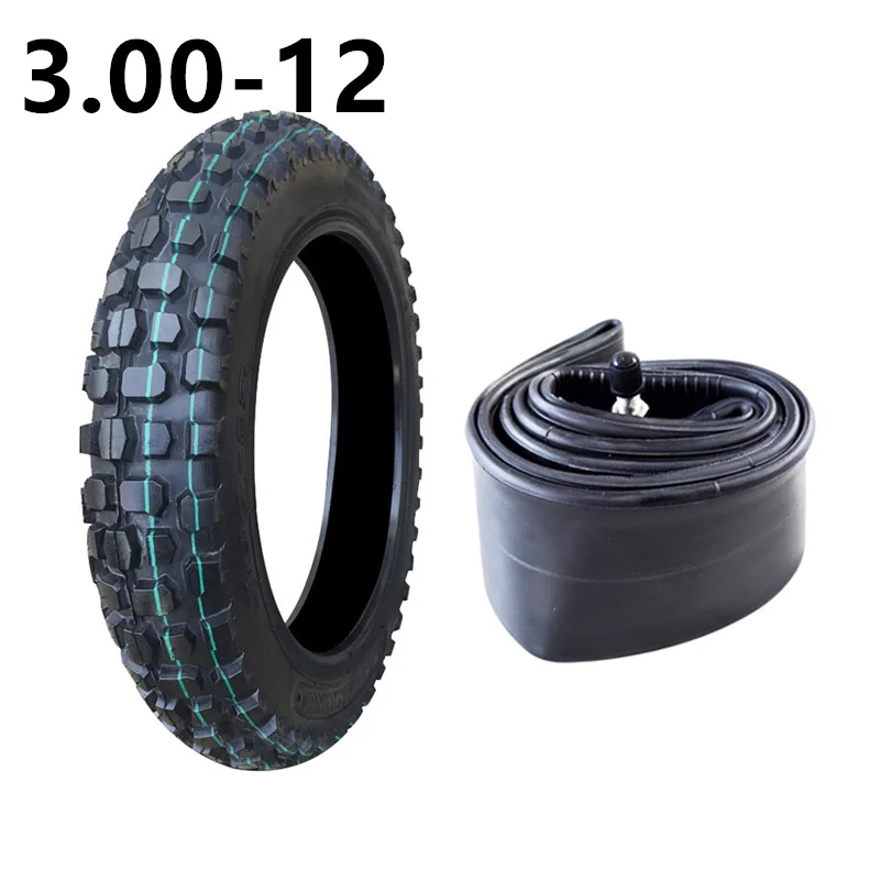 3.00-12 YUAN XING Off Road Tire with Inner Tube  for Dirt Pit Bike Motocross   Motorcycle 12 inch Wheel