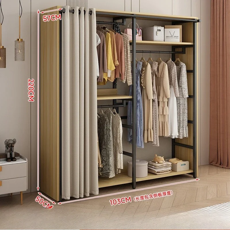 رف معطف مفتوح، أرضية شماعات