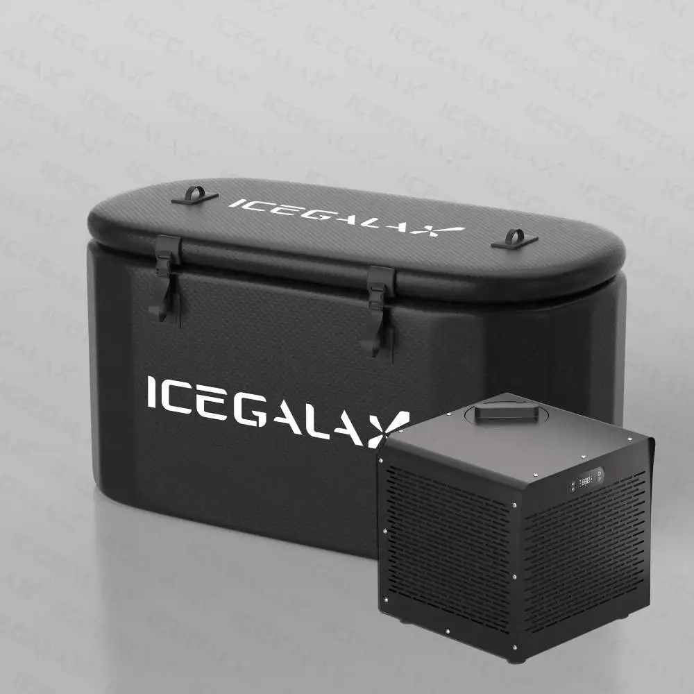 

Fitness Recovery Portable Icebath SPA Tub Ice Water Therapy Bath Tub Inflatable Cold Plunge Tub Barrel with Chiller