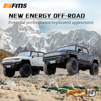 FMS FCX18 Hummer EV Car Shell 1/18 Scale 4WD RTR RC Electric Off-Road Climbing Vehicle Remote Control Toy for Adults And Boys