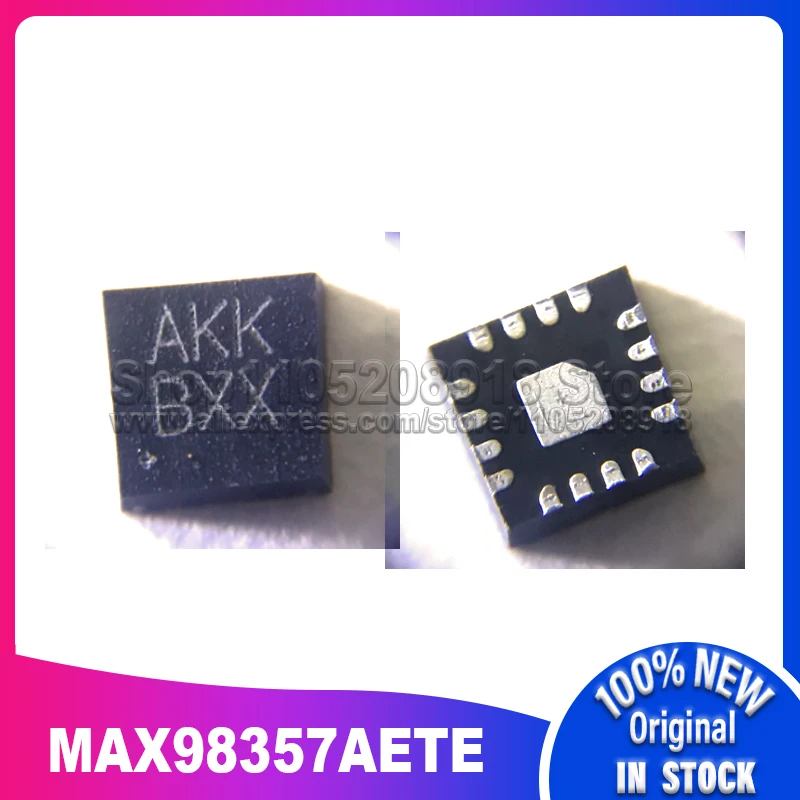 

10 шт. ~ 500 шт./лот MAX98357AETE + T MAX98357AETE AKK QFN16 100% новый спотовый запас