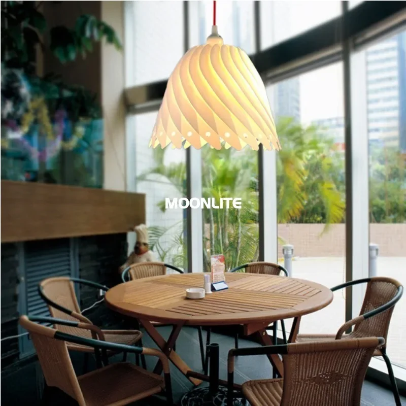 DIY Simple Feather Creative  pendant lights  Bedroom Dining Room PVC Lighting Fixtures Art Deco  pendant  Lamps