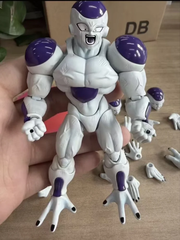 In Stock Dragonball Z Match Makers Frieza Pvc Collectible Prize Figure For Anime Lovers Home Collection Desktop Decoration