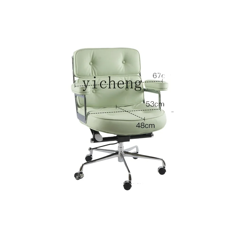 Tqh Robin Chair Light Luxury Backrest Office Computer Chair Home Desk Bedroom Lifting Swivel Chair