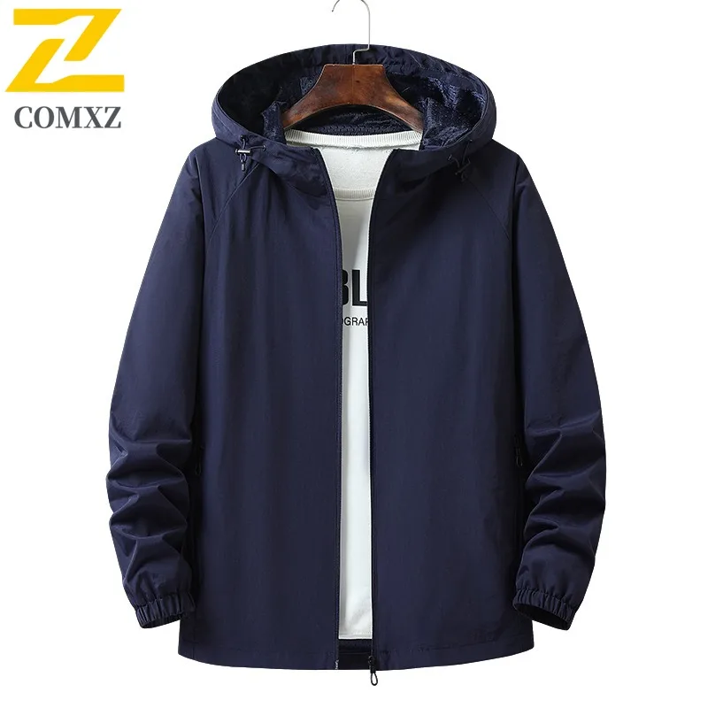 سترة رجالية عصرية خفيفة الوزن كاجوال للاستخدام الخارجي ومقاومة للرياح ومقاومة للماء وملابس عمل للمشي لمسافات طويلة والسفر والارتداء اليومي #5