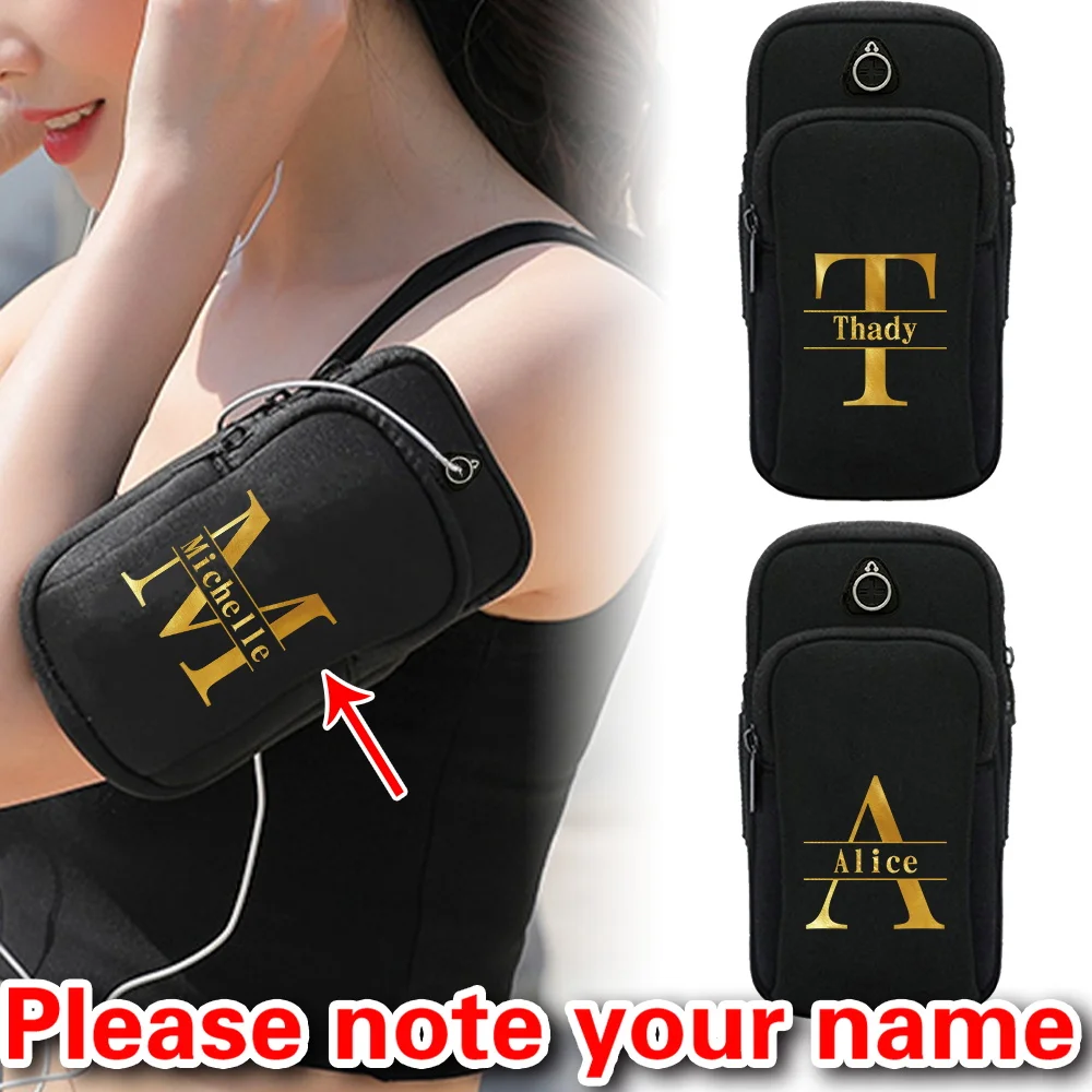 

Personalized Customized Fashion Mobile Phone Sports Arm Bag with Headphone Jack Outdoor Fitness Running Mountain Climbing Riding