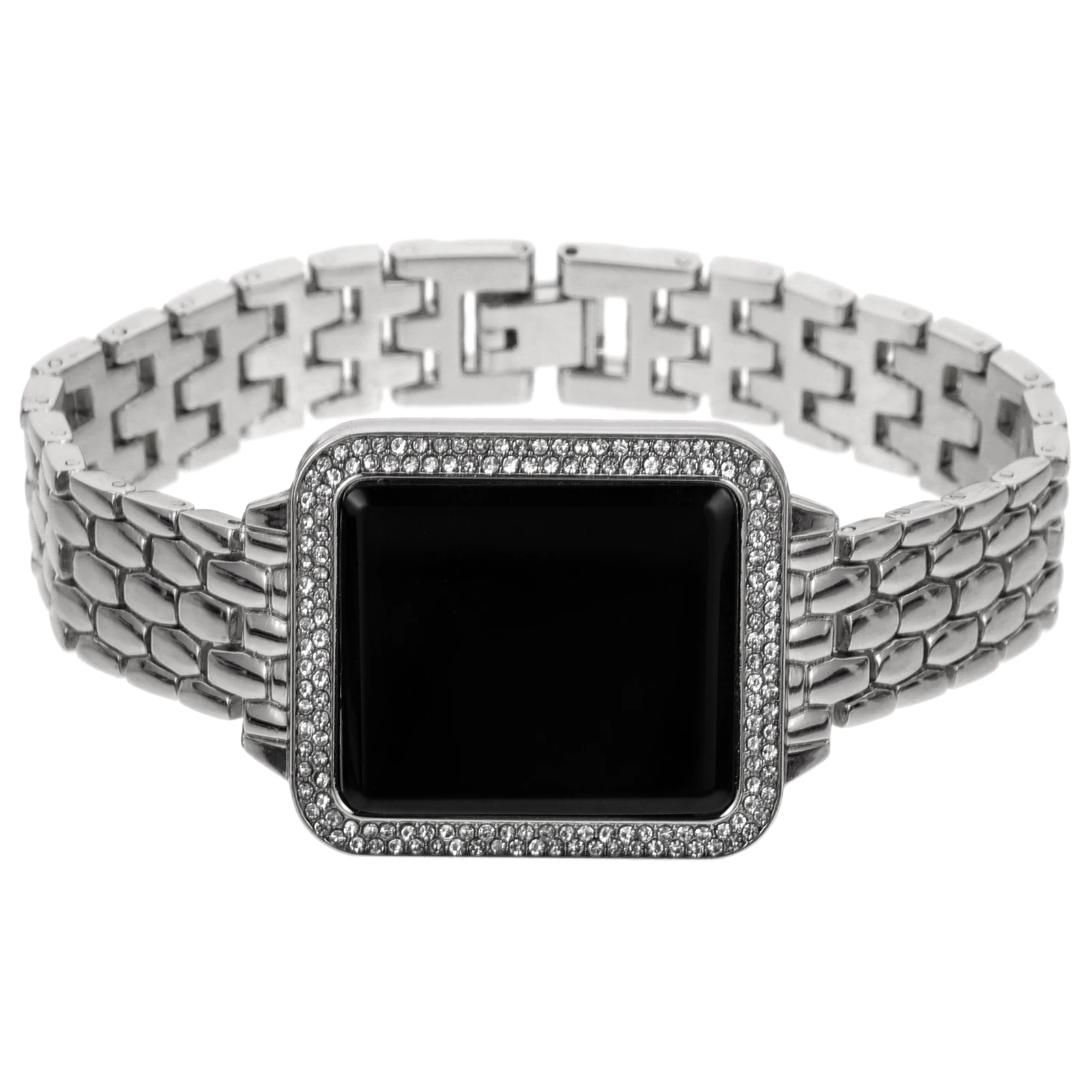 นาฬิกาข้อมือผู้หญิงแฟชั่น ประดับคริสตัล หน้าจอสัมผัส ดีไซน์หรูหรา พร้อมไฟ LED เหมาะเป็นของขวัญ ใช้ได้ทั้งลำลองและทำงาน สไตล์ทันสมัย