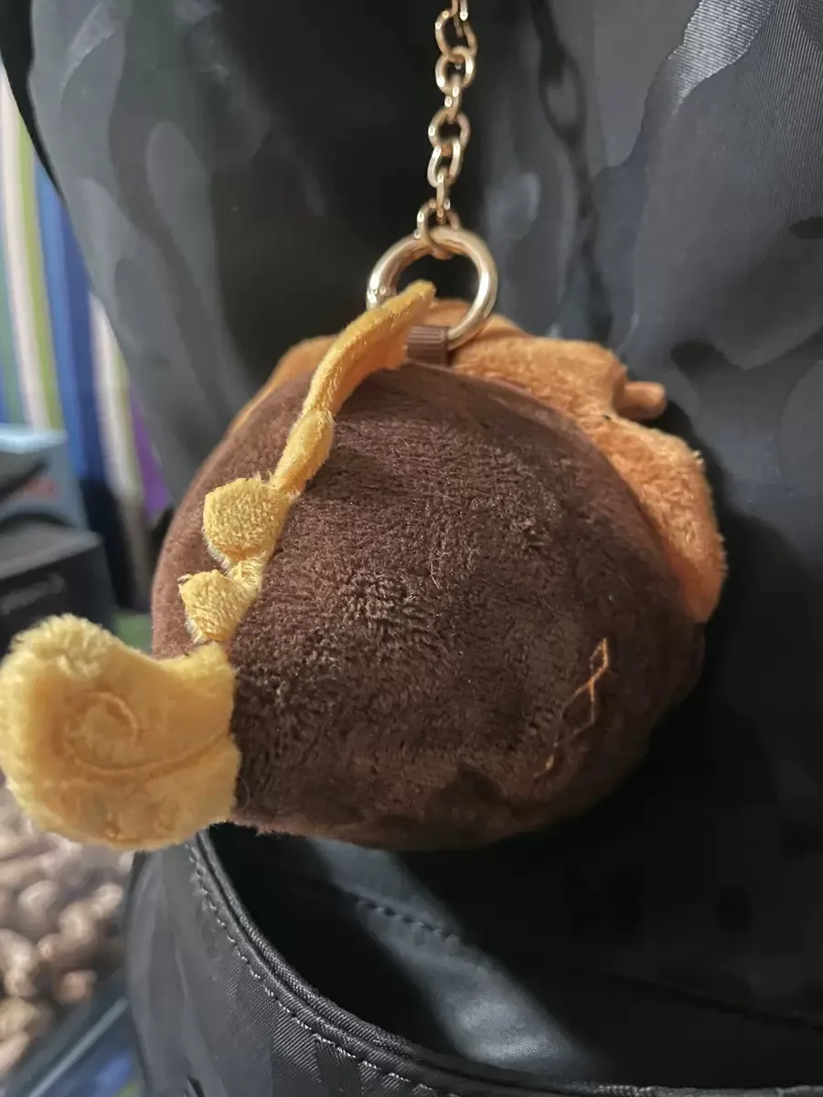 Official Genshin Impact Zhongli Keqing Teyvat  Zoon Stuffed Plushie Plush Doll Clothes Bag Pendant Keychain Anime Figure Toy Kid