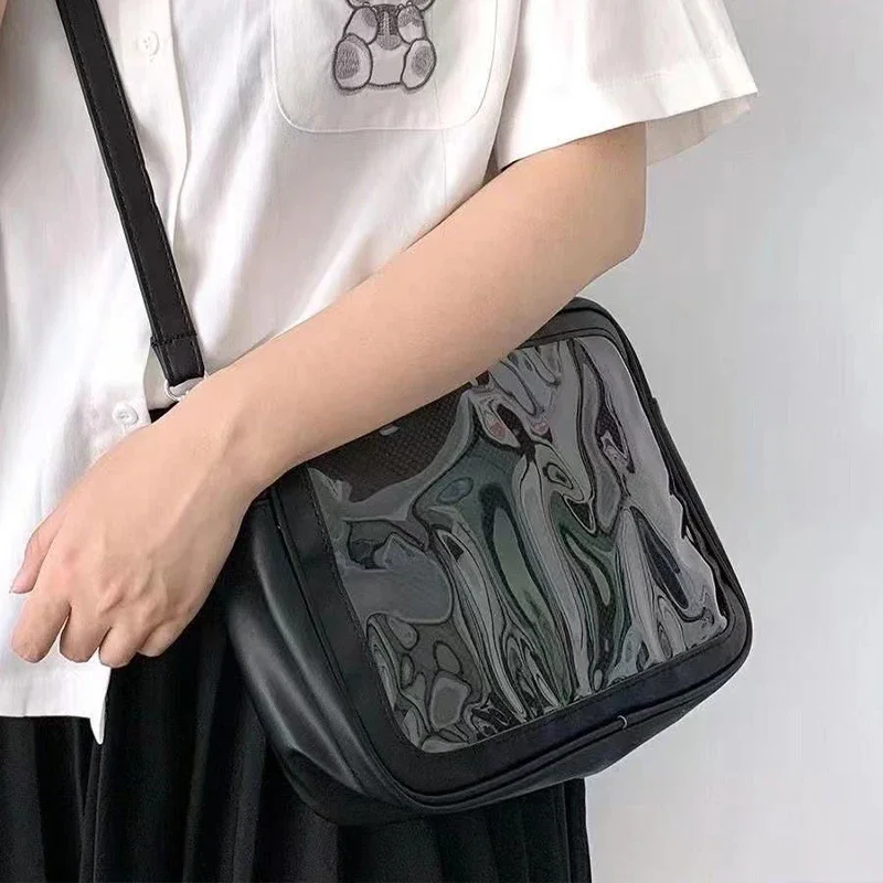 

Японские сумки через плечо для школьниц, сумки из искусственной кожи Jk, прозрачные женские сумки Itabag, новые сумки, кожаная сумка через плечо, большая упаковка Bolso