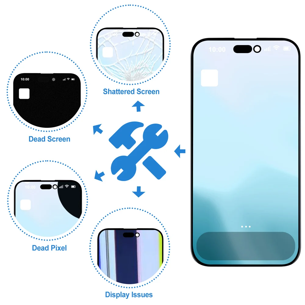 A3090 A2846 A3089 A3092 100% Tested Premium Lcd For IPhone 15 New Display Touch With 3D Touch Screen Replacement Factory Display image 5