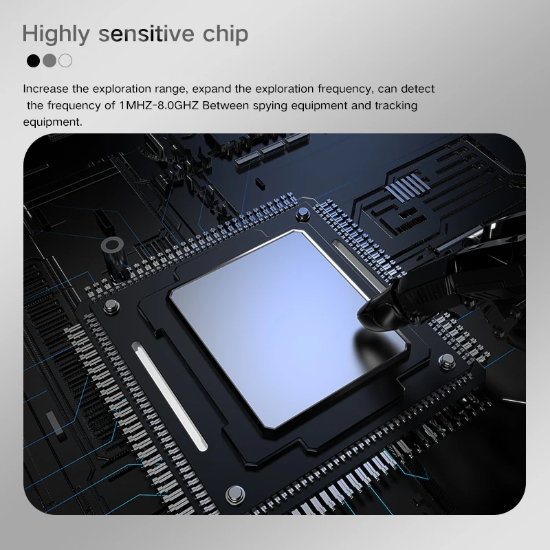 Hidden Micro Camera Detector Military Grade Anti Spy Gadgets GPS Finder Bug Detector Wireless Signal Detection Infrared Scanner