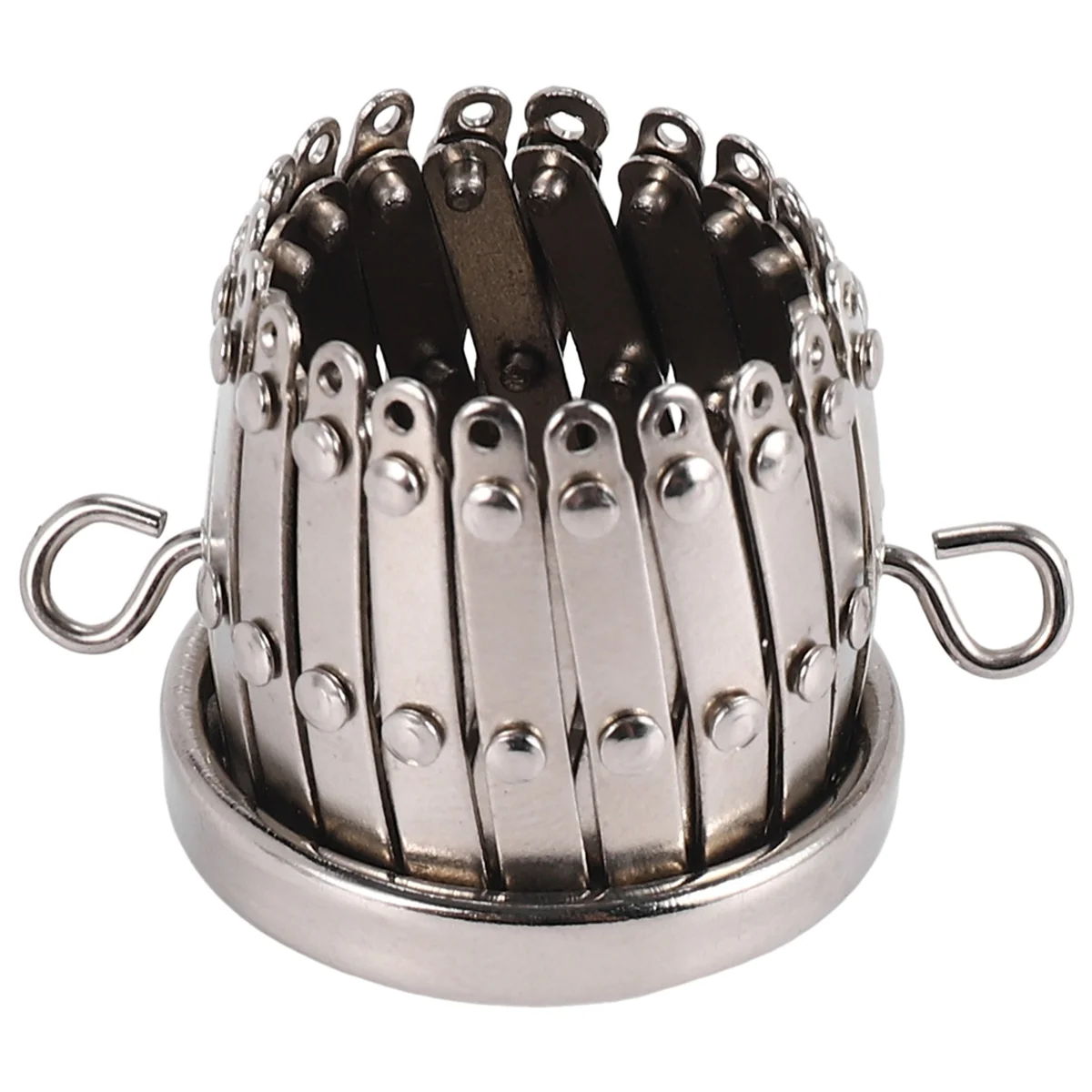 ABQR – sacs à finition ronde, matériel de cadre de sac à main, sac à stylos, cadre d'embrayage, fermoir, cylindre de pièce de monnaie, accessoires de sac à main (argent)