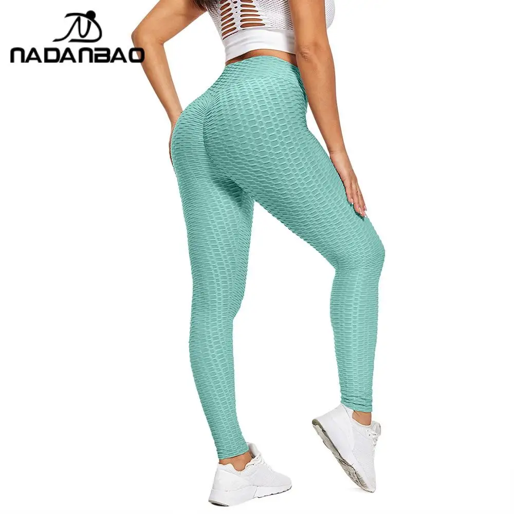 Nadanbao Mode Joggingbroek Vrouwen Solide Braakliggende Panty Bubble Workout Broek Meisje Hoge Taille Lift De Heup Shorts Broek Nieuw