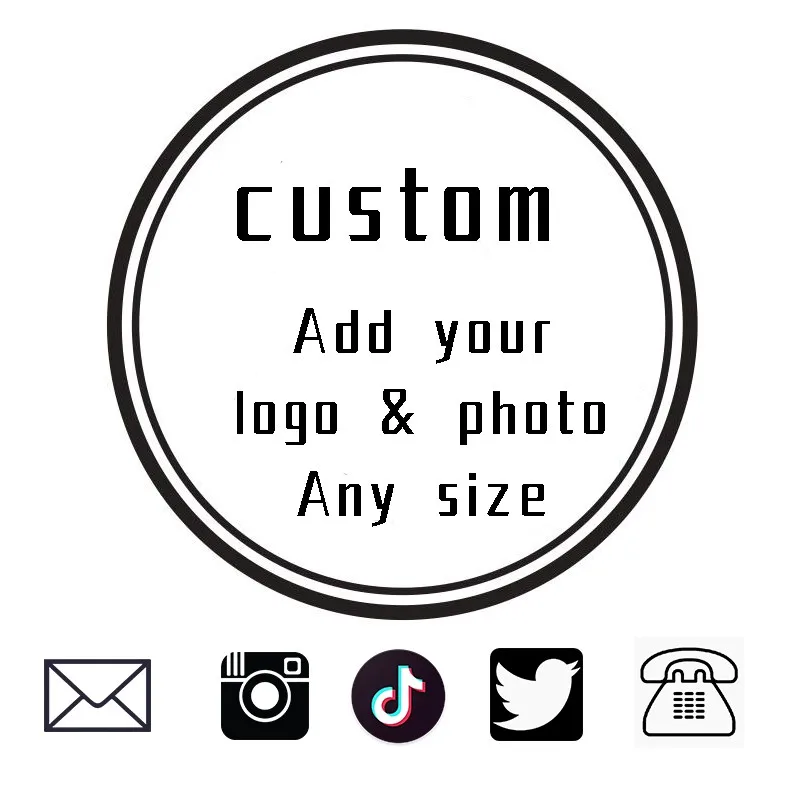 Custom Stickers Business LOGO Transparent Adhesive Label Personalized Stickers/Holographic