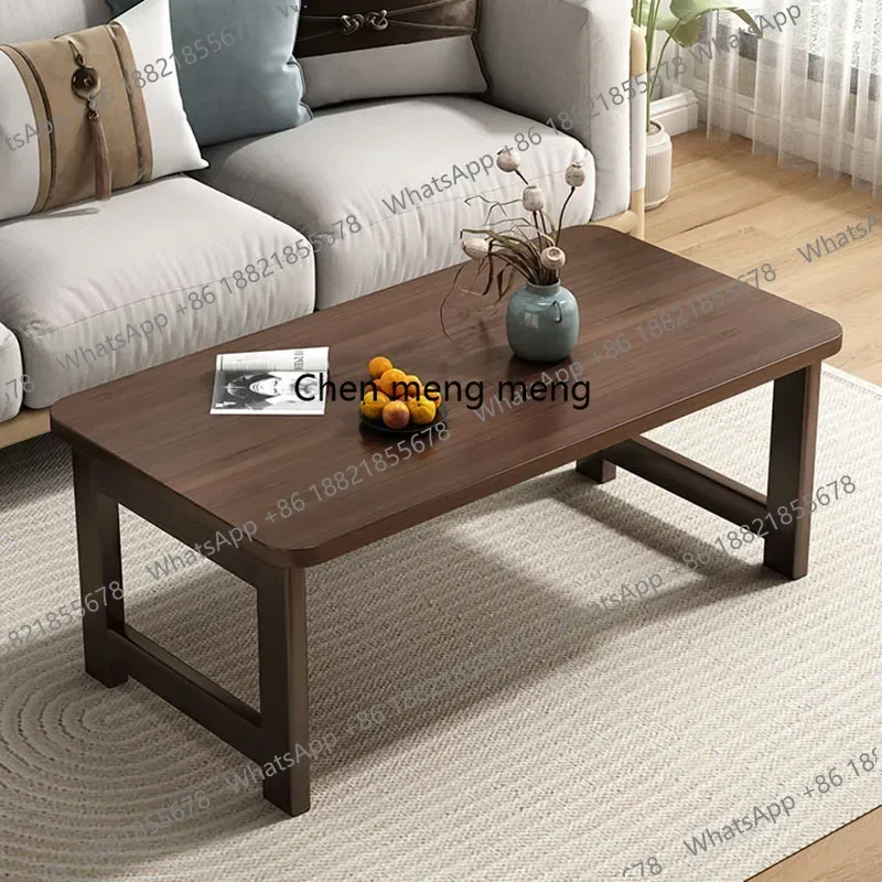 

z0189Wood Luxury Coffee Tables Modern Simple Glamour Aesthetic Coffee Table Minimalist Unique Mesa Plegable Living Room Furnitur