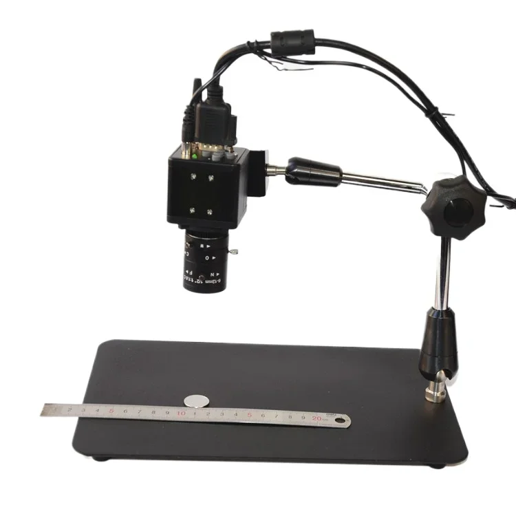 Digital magnifying glass OK203 desktop universal bracket 0-200 times magnification adjustable maintenance inspection high