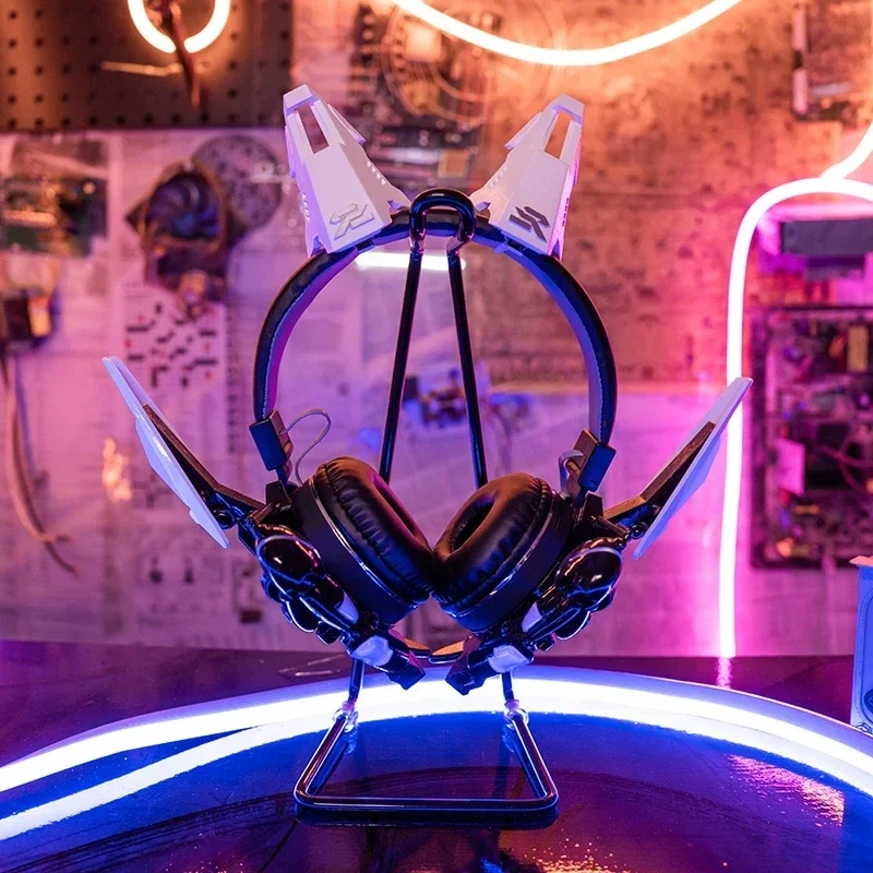 

FC6HANDCRAFT MR.2 Bluetooth earphone Technological functional Headphone Headwear Cosplay Prop Punk Headset Mask Cosplay Acc@FC8！