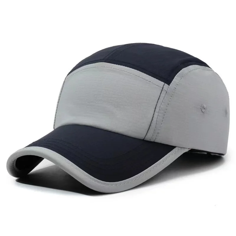 Colorful panel multi-color quick-drying baseball cap, simple and casual style, suitable for cycling and daily outings.
